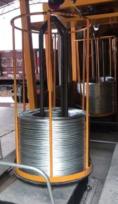 48 alambres alambre de la galvanización Φ0.7mm-Φ3.0mm de la máquina del galvanizado el electro
